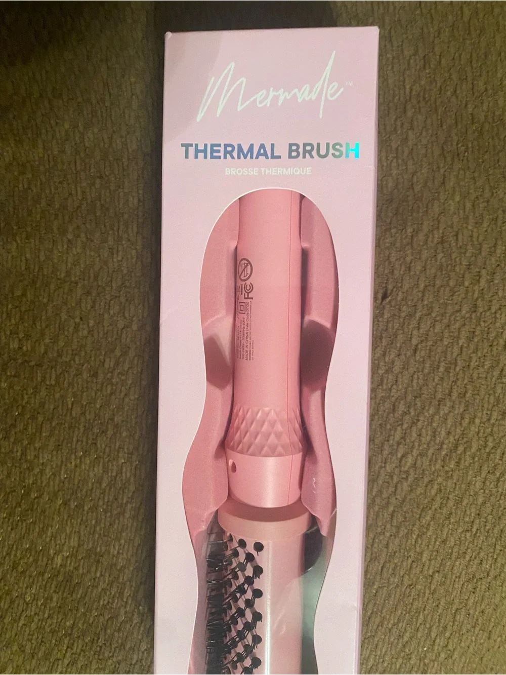 NIB Pink Thermal Brush - Lift, Wrap & Style